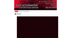 Desktop Screenshot of guylichtenstein.com